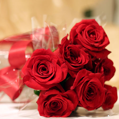 Ruže u celofanu - cvjecarnicaljubica.com