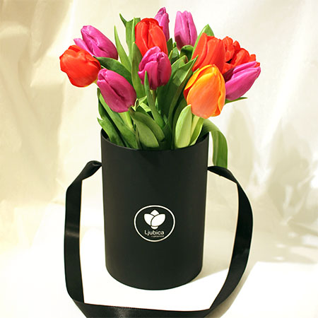 Tulipani flower box C - cvjecarnicaljubica.com