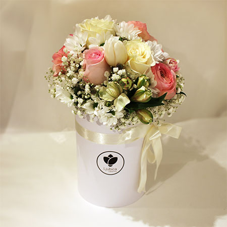 Pastel flower box B - cvjecarnicaljubica.com