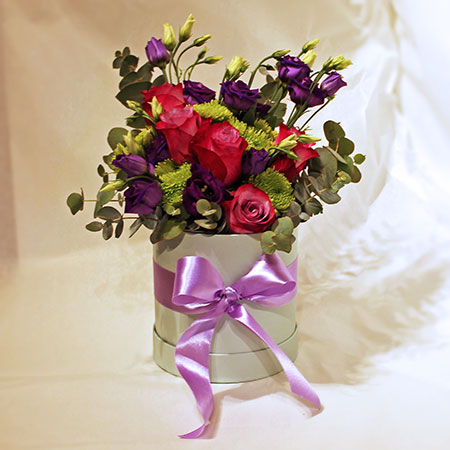 Lila flower box Mint - cvjecarnicaljubica.com