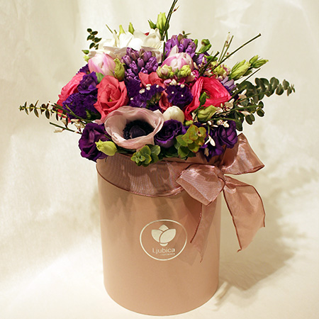 Elegant mix pink flowerbox - cvjecarnicaljubica.com