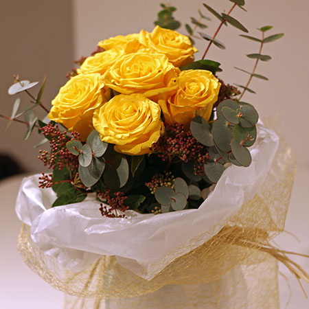 Žute ruže - cvjecarnicaljubica.com